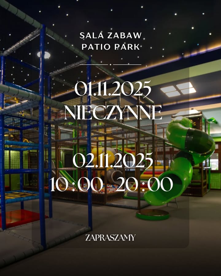 Nowości z Patio Park – 1 listopada 2025