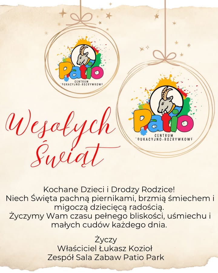 Nowości z Patio Park – 24 grudnia 2025