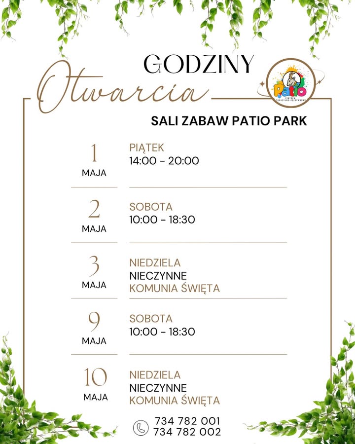Drodzy Rodzice, w związku z organizacją przyjęć z okazji Pierwszych Komunii Świętych w wybrane…