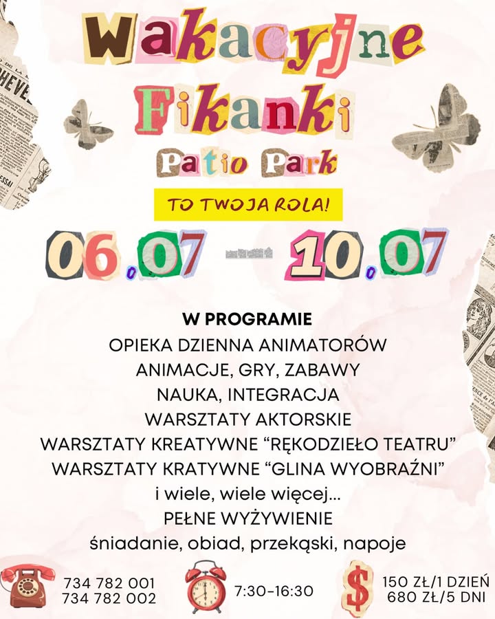 🎬 Wakacyjne Fikanki – To Twoja Rola! 🎬